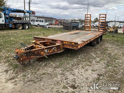 2010 Butler LT-712-W T/A Tagalong Equipment Trailer