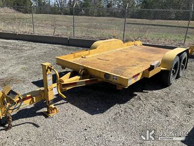 2012 Butler LT1416 T/A Tilt Top Tagalong Trailer