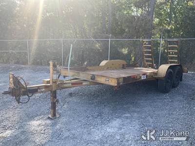 2013 Butler LT1416 T/A Tagalong Equipment Trailer
