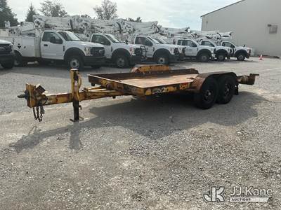 2015 Butler LT1416WL T/A Tagalong Equipment Trailer
