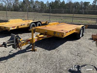2015 Butler LT1618 T/A Tilt Deck Tagalong Equipment Trailer