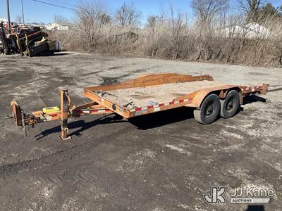 2009 Butler LT1618-W T/A Tilt Top Tagalong Trailer