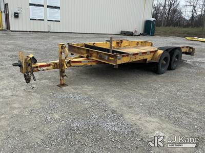 2011 Butler LT2018W T/A Equipment Trailer