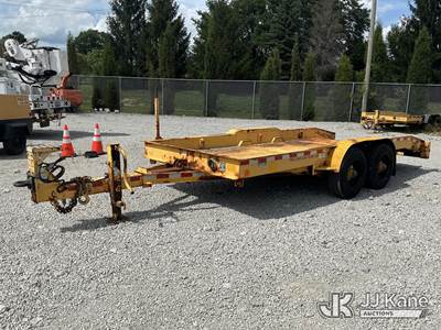 2009 Butler LT2018W T/A Tagalong Equipment Trailer