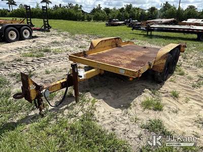 1997 Butler LT712 Tilt-top Tagalong Equipment Trailer