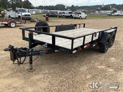 2000 CFWS T/A Tagalong Equipment Trailer