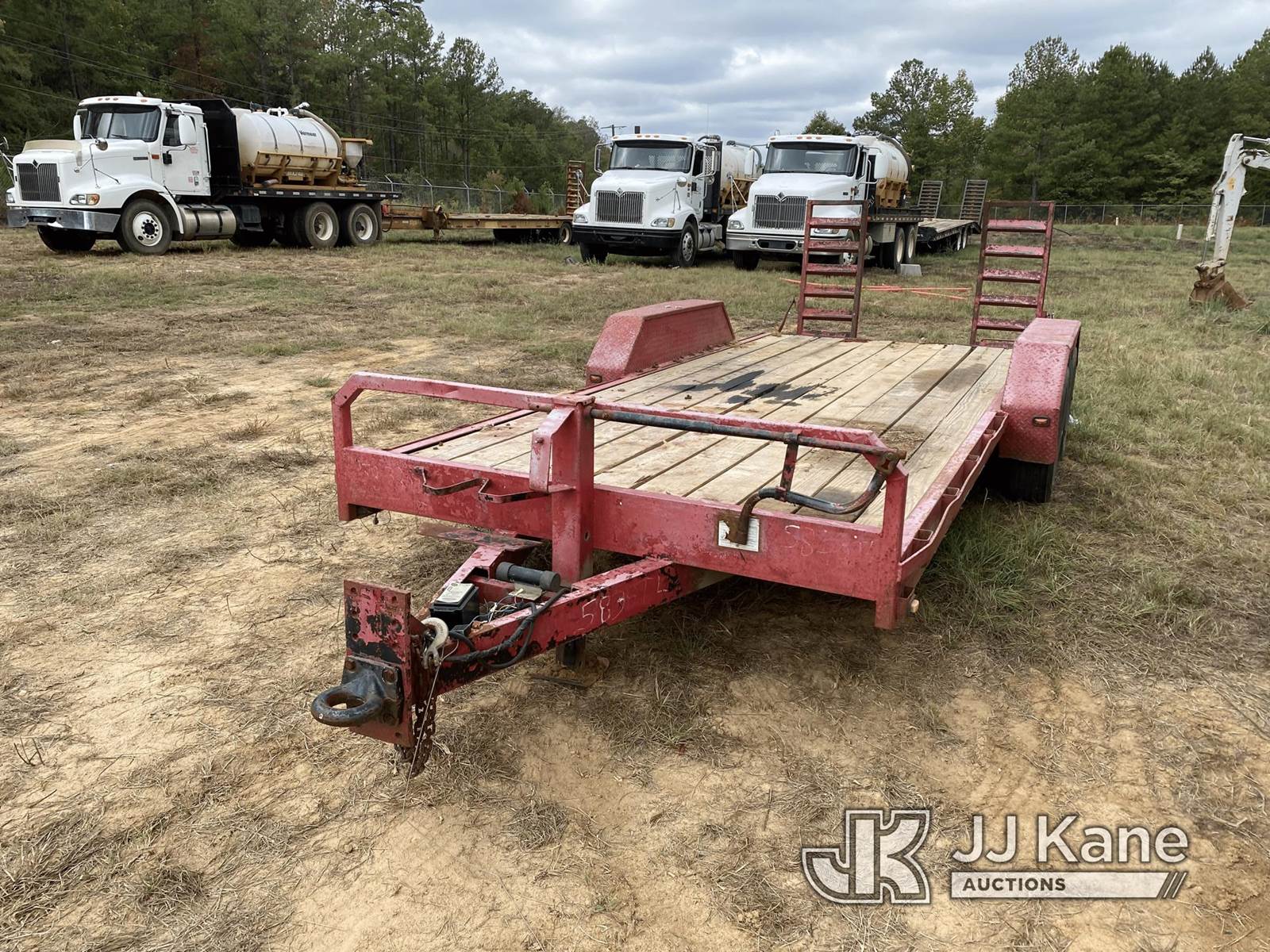 2003 CMI Corn Pro T/A Equipment/Flatbed Trailer For Sale Byram, MS