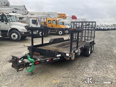 2009 Cam Superline 3CAM16 T/A Tagalong Equipment Trailer