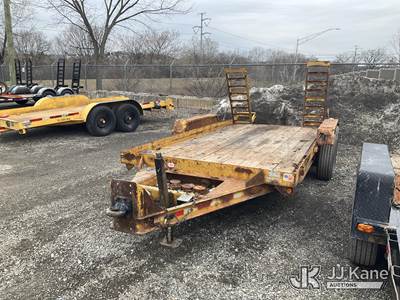 2012 Cam Superline 5CAM14 T/A Tagalong Equipment Trailer