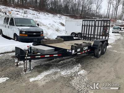 2017 Cam Superline 6CAM18 T/A Tagalong Equipment Trailer