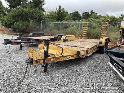 2012 Cam Superline T/A Tagalong Flatbed Trailer