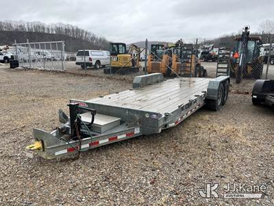 2020 CAM Superline P7CAM20C T/A Galvanized Tagalong Equipment Trailer