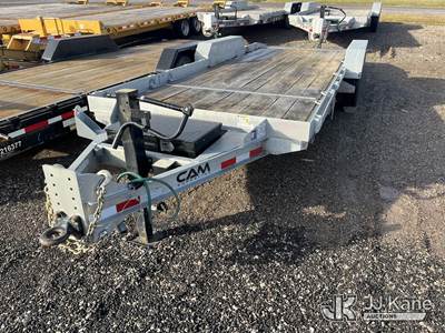 2024 Cam Superline P8CAM164STT T/A Tilt Deck Tagalong Equipment Trailer
