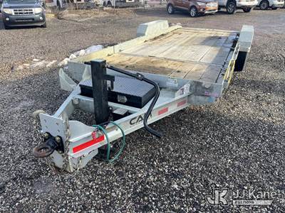 2024 Cam Superline P8CAM164STT T/A Tilt Deck Tagalong Equipment Trailer
