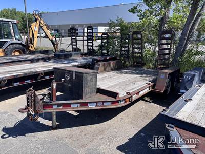 1999 Contrail C-8 T/A Tagalong Equipment Trailer