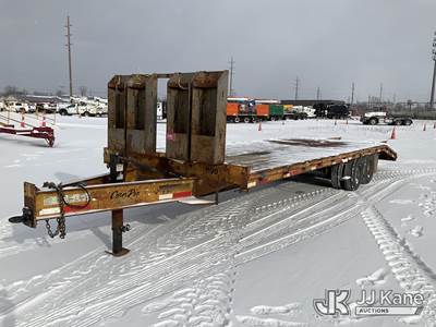 2008 Corn Pro T/A Tagalong Flatbed Trailer