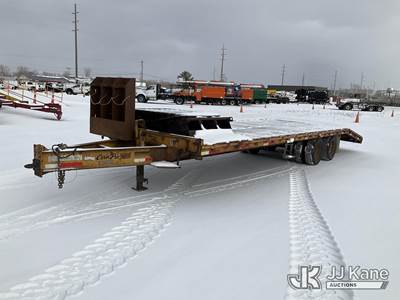 2008 Corn Pro T/A Tagalong Flatbed Trailer