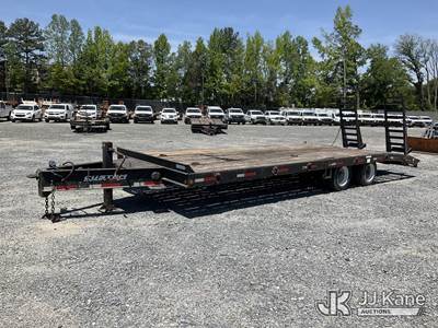 2014 Custom 10 Ton T/A Tagalong Equipment Trailer