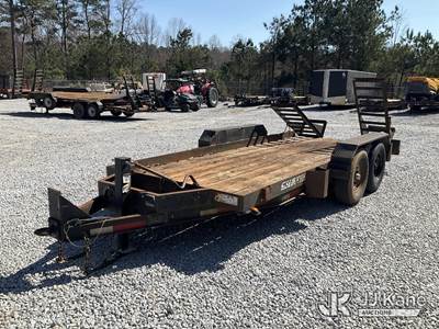 2012 Custom 4-Ton T/A Tagalong Equipment Trailer