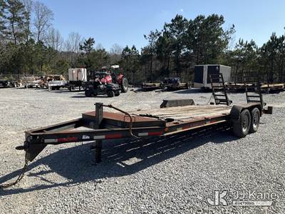 2013 Custom 4-Ton T/A Tagalong Equipment Trailer