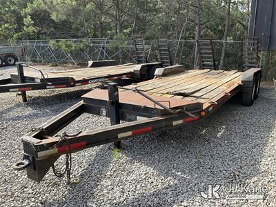 2013 Custom 4T202HDBW T/A Tagalong Equipment Trailer
