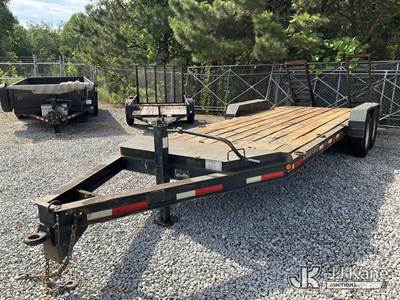 2014 Custom 4T202HDBW T/A Tagalong Equipment Trailer