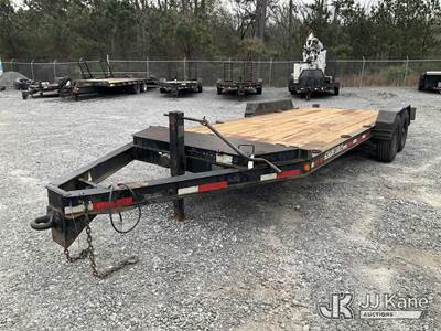 2016 Custom 5-Ton T/A Tagalong Equipment Trailer