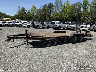 2016 Custom 5T202BW T/A Tagalong Equipment Trailer