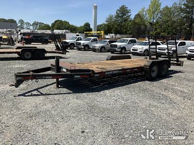 2016 Custom 5T202BW T/A Tagalong Equipment Trailer