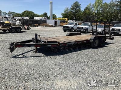 2016 Custom 5T202BW T/A Tagalong Equipment Trailer