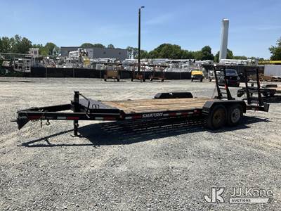 2017 Custom 5T202BW T/A Tagalong Equipment Trailer