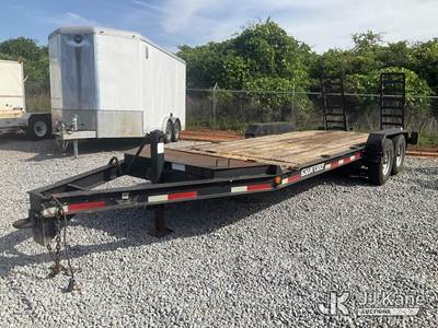 2016 Custom 5T202BW T/A Tagalong Equipment Trailer