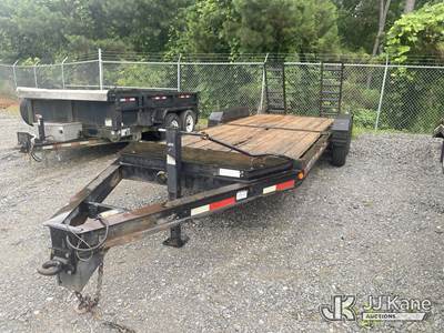 2017 Custom 5T202BW T/A Tagalong Equipment Trailer
