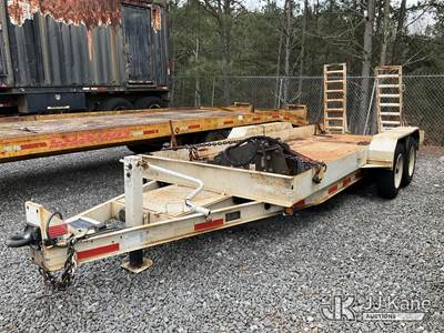 2015 CUSTOM T/A Tagalong Equipment Trailer