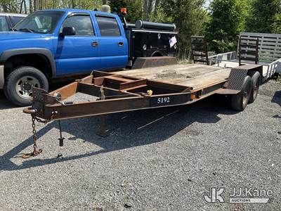 2007 Custom T/A Tagalong Equipment Trailer