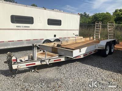 2015 Custom 8T182EBW T/A Tagalong Equipment Trailer