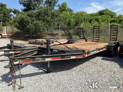 2016 Custom Built 5T202BW 10 Ton T/A Tagalong Equipment Trailer