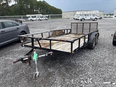 2018 Diamond C Trailer T/A Tagalong Equipment Trailer