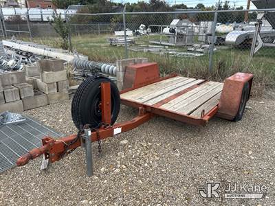 1997 Ditch Witch S2A S/A Tilt Top Trencher Support Trailer