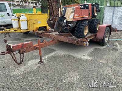 1998 Ditch Witch S5A S/A Trencher Support Trailer
