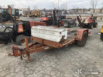 2002 Ditch Witch S7B Tilt-Top Tagalong Equipment Trailer