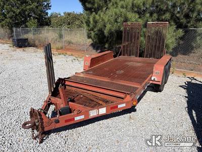 2004 Ditch Witch T9C T/A Tagalong Flatbed Trailer