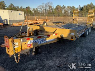 2010 Eager Beaver 12HAPT T/A Tagalong Equipment Trailer