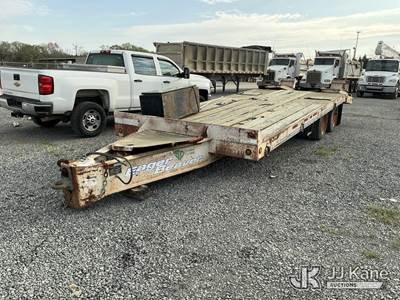 2004 Eager Beaver 20HALX T/A Tagalong Equipment Trailer
