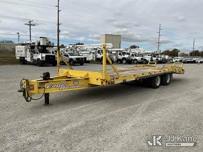 2015 Eager Beaver 20XPT T/A Tagalong Equipment Trailer