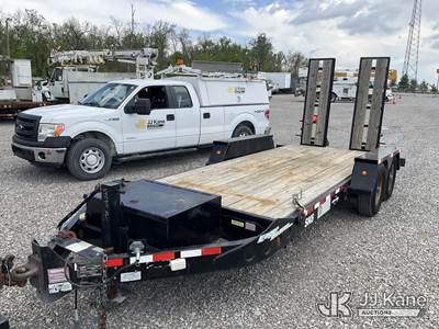 2011 Eager Beaver SK6-WT 3360 T/A Tagalong Equipment Trailer