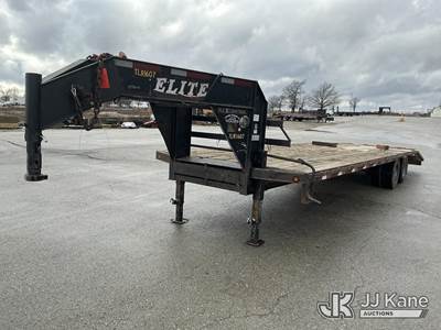2014 Elite Flex Control T/A Gooseneck Equipment trailer