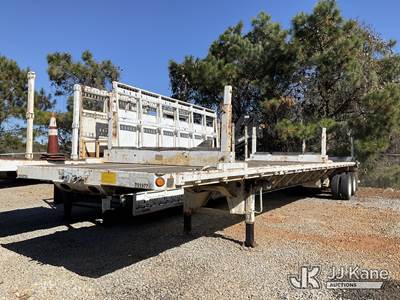 2010 Evans T/A High Flatbed Trailer