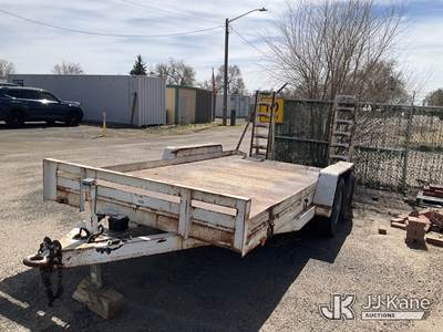 2000 Falcon T/A Tagalong Flatbed Trailer