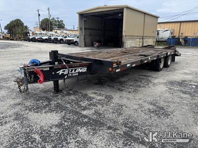 2016 Felling 20-Ton T/A Tagalong Equipment Trailer